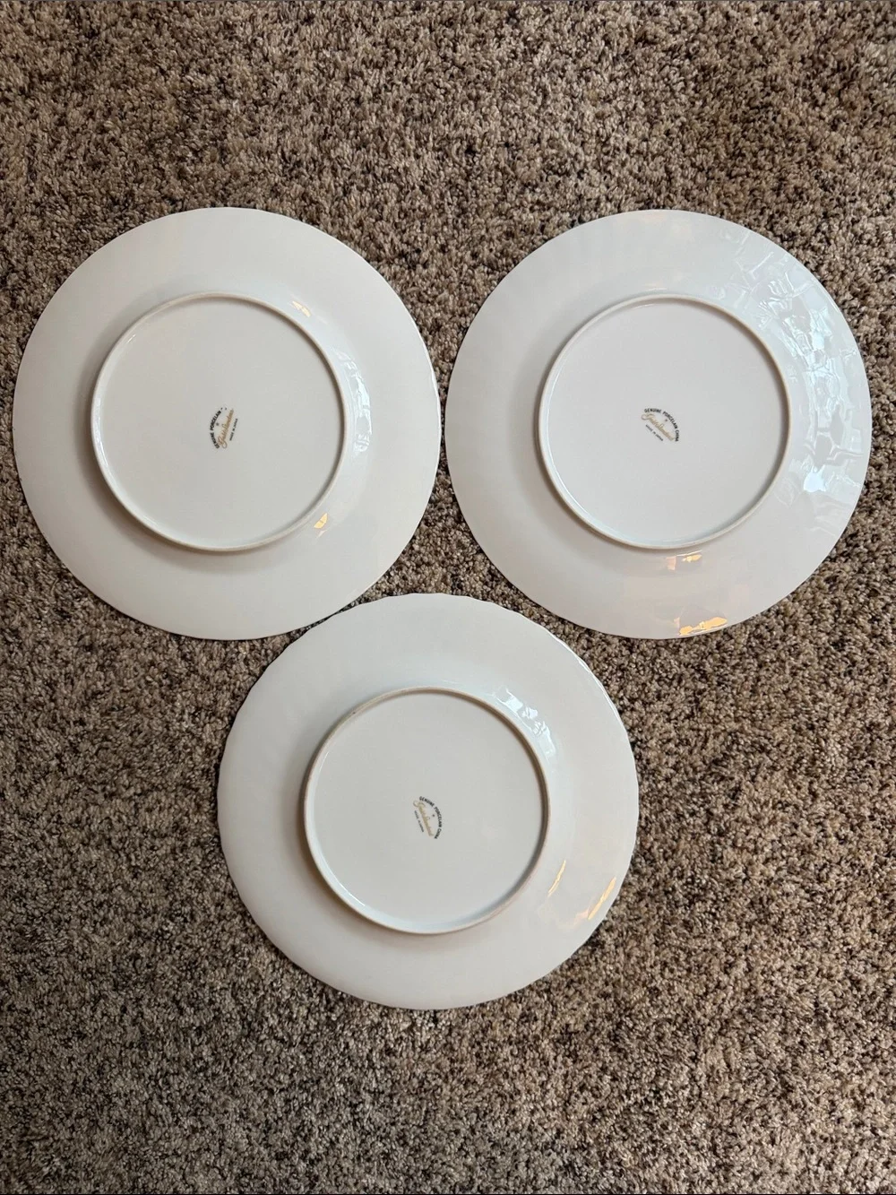 Vintage Gold Standard GST1 Scalloped Dinner Plate